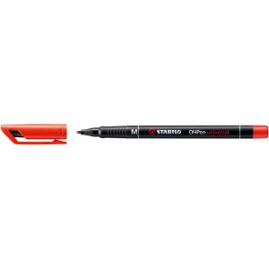 Foliopis Stabilo OHPen 1.0mm Czerwony